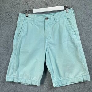 AMERICAN EAGLE SHORTS SIZE‎ 30W x 9L MENS Mint Green BEACH CASUAL
